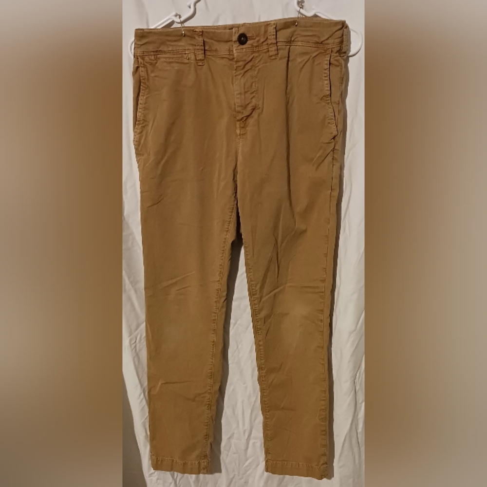American Eagle Extreme Flex Slim Khakis, 28x28